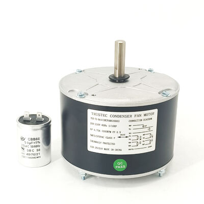 48 Frame Condenser Fan Motor - 1/10HP 208/230V 60HZ 1100RPM 5uF/370V CW/CCW Rotation  - 5KCP39BGS069S Replacement Motor