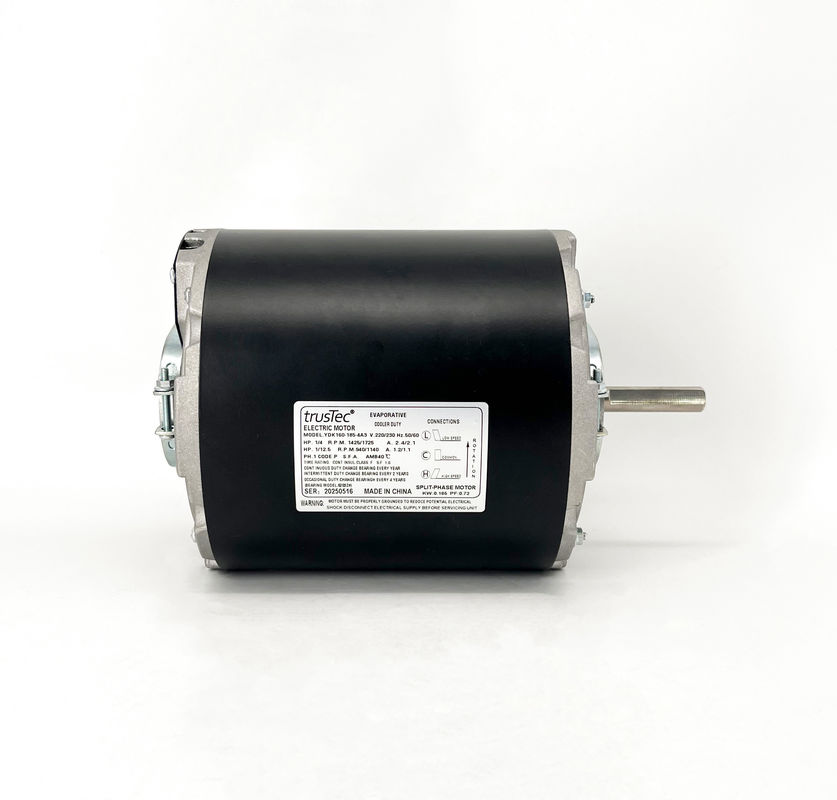 Evaporative Air Cooler Motor YDK160-185-4A3- 1/4HP/1/12.5HP 1425/1725/940/1140RPM 220/230V 50/60HZ