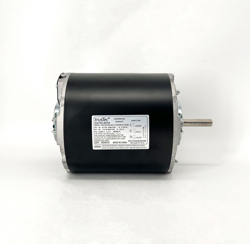 Evaporative Air Cooler Motor YDK160-245-4A3- 1/3HP/1/9HP 1425/1725/940/1140RPM 220/230V 50/60HZ