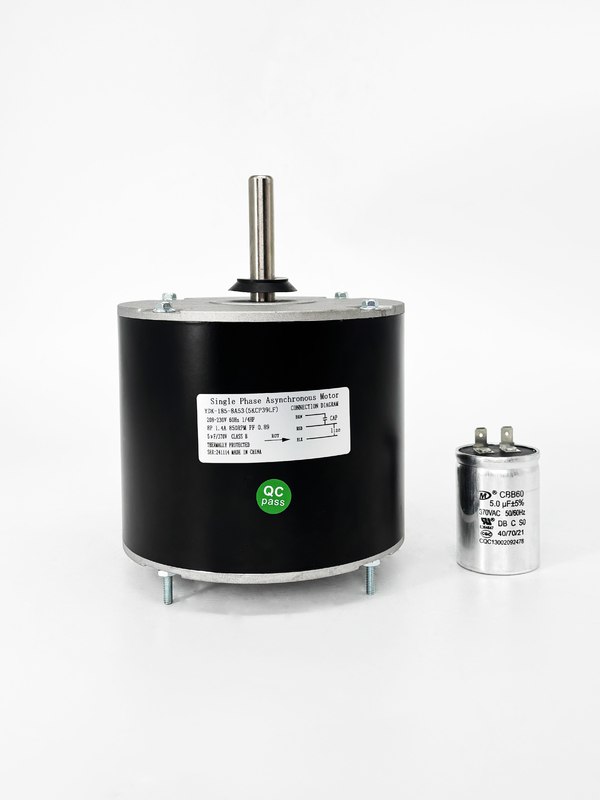 Condenser Fan Motor  for Air Conditioner YDK-185-8A53-185W 850RPM 208-230V 60HZ-with 139mm Frame and 1/2" Shaft Diameter