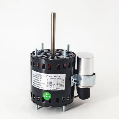 Silnik PSC 3.3" - 1/12HP 1/15HP 1/20HP Podwójne napięcie 115V/230V 1550 obr./min 7.5uF/370V Obrót CCW/CW - Silnik zamienny Fasco D1127 Century 9721